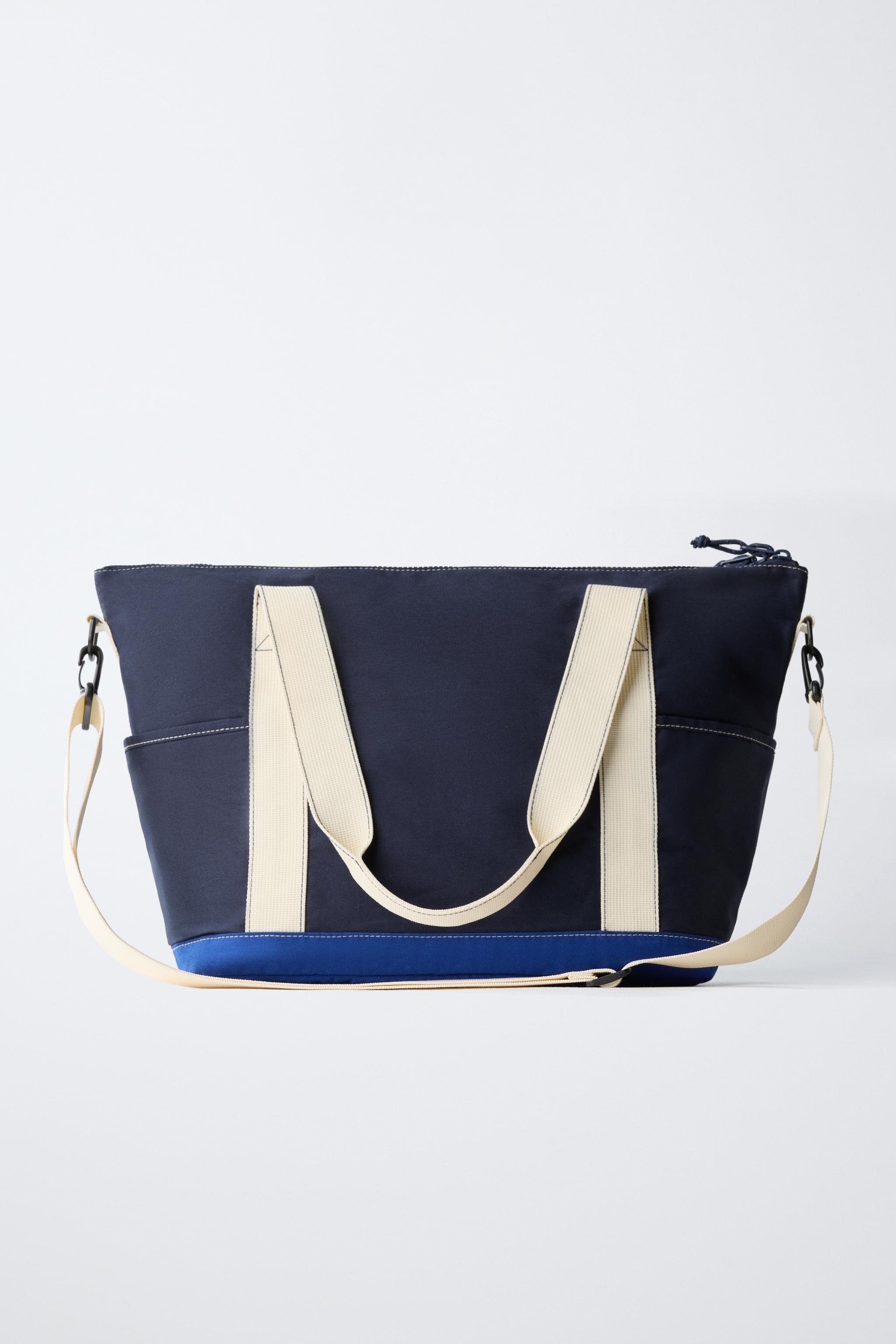 CONTRAST BOWLING BAG